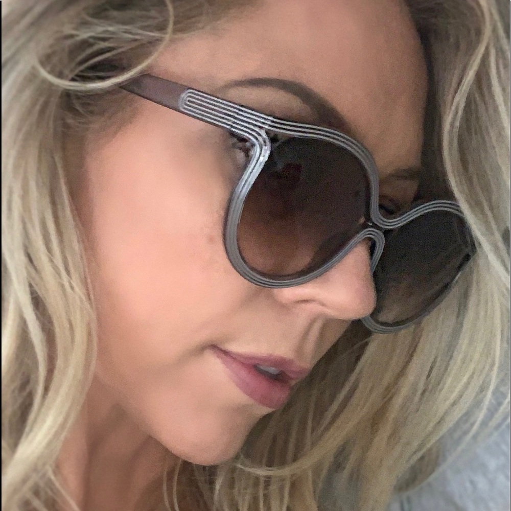 Chloe CE738S gradient grey sunglasses NWT
